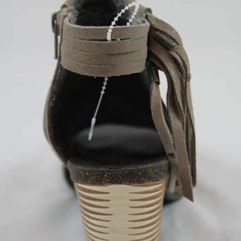 OTBT Heeled Sandal Booties Open Toe Open Heel NEW - Picture 3 of 7